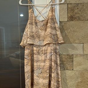 BCBGeneration peach sundress. Size S.